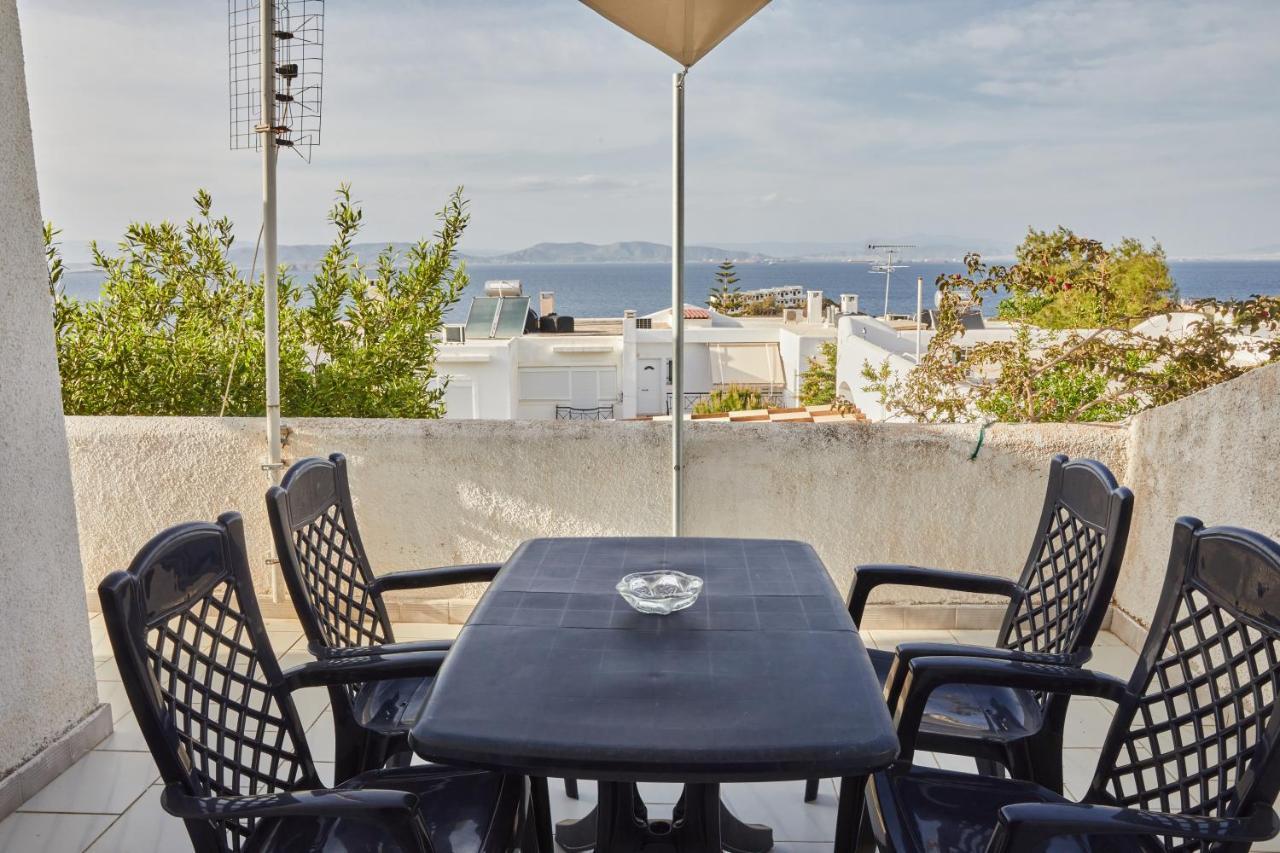 180° View To Sea Villa Vathí Eksteriør billede